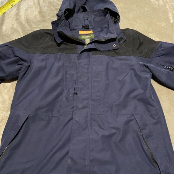 Eddie Bauer Men's Winter Jacket Blue Size Small - Picture 1 of 9